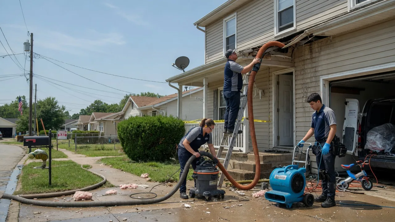 Water Damage Restoration in Vandalia, IL near me